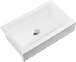 SAPHO - ARYA keramický dřez 86x55,5cm, bílá (50185)