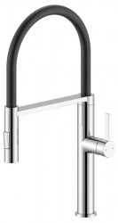 SAPHO - ATON stojánková dřezová baterie se sprškou, chrom (EV125)