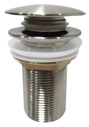 SAPHO - AURUM umyvadlová výpust  5/4“, click-clack, nerez mat (ND-AU400)