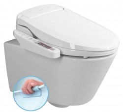 SAPHO - AVVA závěsné WC s elektronickým bidetem BLOOMING EKO PLUS (NB-1160D-3)