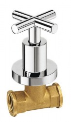 SAPHO - AXIA podomítkový ventil, teplá, chrom (505H)