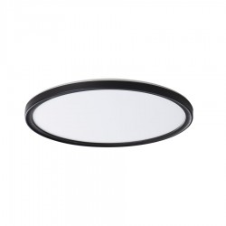 SAPHO - AZPO stropní LED svítidlo, ø 290, 18,5W, IP54, černá mat (31503)