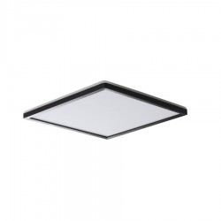SAPHO - AZPO stropní LED svítidlo, 300x300, 17,5W, 3000/4000/6000K, IP54, černá mat (31533)