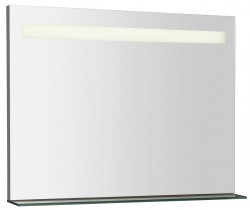 SAPHO - BRETO LED podsvícené zrcadlo s policí 800x608mm (BT080)