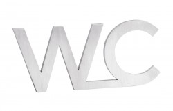 SAPHO - Cedule WC, 80x35x2, nerez mat (XP129)