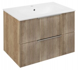 SAPHO - CIRASA STRIP umyvadlová skříňka 69,8x52x46cm, dub Alabama (CR701-2322)