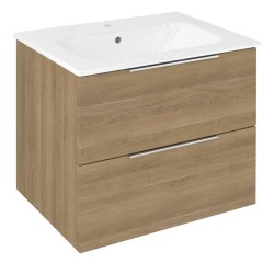 SAPHO - CIRASA umyvadlová skříňka 59,2x52x46cm, dub cuneo (CR611-2525)