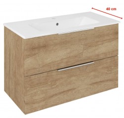 SAPHO - CIRASA umyvadlová skříňka 78x54x39cm, dub alabama (CR792-2222)