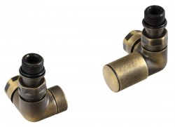 SAPHO - CORNER SIMPLY připojovací sada ventilů triaxiální, pravé provedení, bronz (TM1248)