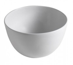 SAPHO - DOME keramické umyvadlo na desku, Ø 45,5cm, bílá (WH030)