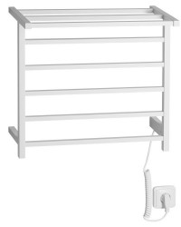 SAPHO - ELZOR elektrický sušák ručníků 500x470 60 W, bílá mat (EB500)