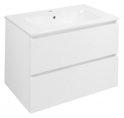 SAPHO - EZARA umyvadlová skříňka 69,8x52x46cm, bílá lesk (EZ701-3030)