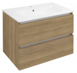 SAPHO - EZARA umyvadlová skříňka 69,8x52x46cm, dub cuneo (EZ701-2525)