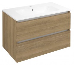 SAPHO - EZARA umyvadlová skříňka 79,8x52x46cm, dub cuneo (EZ801-2525)