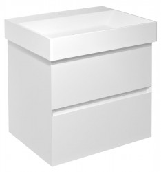 SAPHO - FILENA umyvadlová skříňka 57x51,5x43cm, bílá mat (FID1260W)