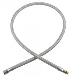 SAPHO - Flexibilní nerezová hadice M10xM15, 100cm (NDMI021)