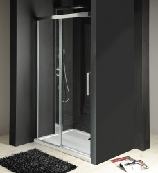 SAPHO - FONDURA Sprchové dveře do niky 1100, čiré sklo, GF5011 (GF5011)