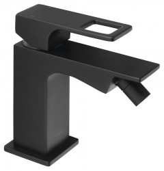 SAPHO - FORATA stojánková bidetová baterie, černá mat (FT003/15)