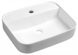SAPHO - GARDA keramické umyvadlo na desku, 50x40cm, bílá (AR452)