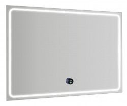 SAPHO - GEMINI zrcadlo s LED osvětlením 100x70cm, chytré funkce (GM100K)