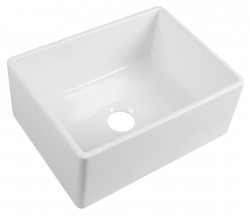 SAPHO - GLORY keramický dřez 61x46cm, bílá (50260)