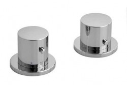 SAPHO - GO dvouprvková termostatická baterie na okraj vany, chrom (TH100)