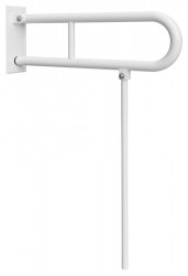 SAPHO - HANDICAP madlo sklopné s opěrnou nohou 600, bílá (XH521W)
