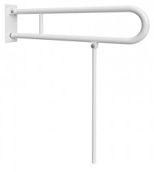 SAPHO - HANDICAP madlo sklopné s opěrnou nohou 813, bílá (XH523W)