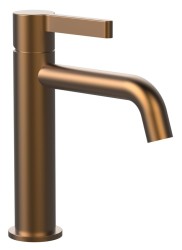 SAPHO - ICONIC stojánková umyvadlová baterie, měď mat (AF002PG)