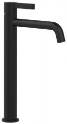 SAPHO - ICONIC stojánková umyvadlová baterie vysoká, černá mat (AF006B)