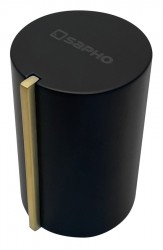 SAPHO - KAISA páka k baterii, černá/zlato mat (ZT095-01)