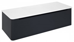 SAPHO - KERALA umyvadlová skříňka 120x35x47,5cm, 1x zásuvka, antracit matný (KR120-3434)