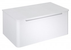 SAPHO - KERALA umyvadlová skříňka 80x35x47,5cm, 1x zásuvka, bílá lesk (KR080-3030)