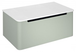 SAPHO - KERALA umyvadlová skříňka 80x35x47,5cm, 1x zásuvka, verde (KR080-4444)