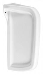 SAPHO - Keramická dělící stěna mezi urinály 36x60 cm, bílá (TP660)