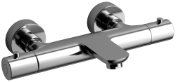 SAPHO - KIMURA nástěnná vanová termostatická baterie, chrom (KU210)