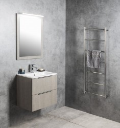 SAPHO - Koupelnový set CIRASA 60, dub stříbrný (KSET-052)