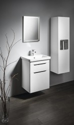 SAPHO - Koupelnový set ELLA 50, 2x zásuvka, bílá (KSET-072)