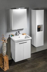 SAPHO - Koupelnový set ELLA 60, 2x dvířka, bílá (KSET-074)