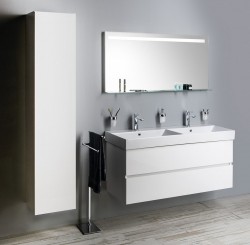 SAPHO - Koupelnový set ODETTA 120, bílá (KSET-058)