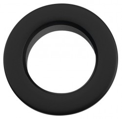 SAPHO - Krytka přepadu umyvadla, 32mm, černá (103100000134)