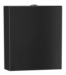 SAPHO - LARA keramická nádržka pro WC kombi, černá mat (LR410-00SM00E-0000)