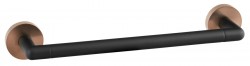 SAPHO - LARISSA držák ručníků 300, černá/měď mat (WS009BC)