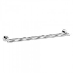 SAPHO - LARISSA dvojitý držák ručníků 600, chrom (WS011)