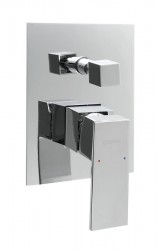 SAPHO - LATUS podomítková sprchová baterie, 2 výstupy, chrom (1102-42)