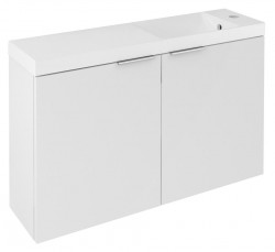 SAPHO - LATUS X umyvadlová skříňka 78,8x50x22cm, bílá (LT110-SET01)