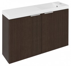 SAPHO - LATUS X umyvadlová skříňka 78,8x50x22cm, borovice rustik (LT110-SET04)