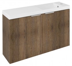 SAPHO - LATUS X umyvadlová skříňka 78,8x50x22cm, dub sherwood (LT110-SET05)