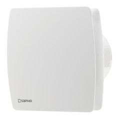 SAPHO - LEX koupelnový ventilátor axiální, 15W, potrubí 100, bílá (LX101)