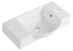 SAPHO - LITOS keramické umývátko 55x32cm, bílá (4077)